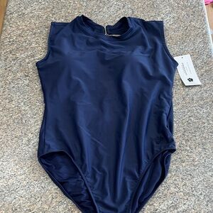 Hapari High Crew Navy Blue swimsuit size XL